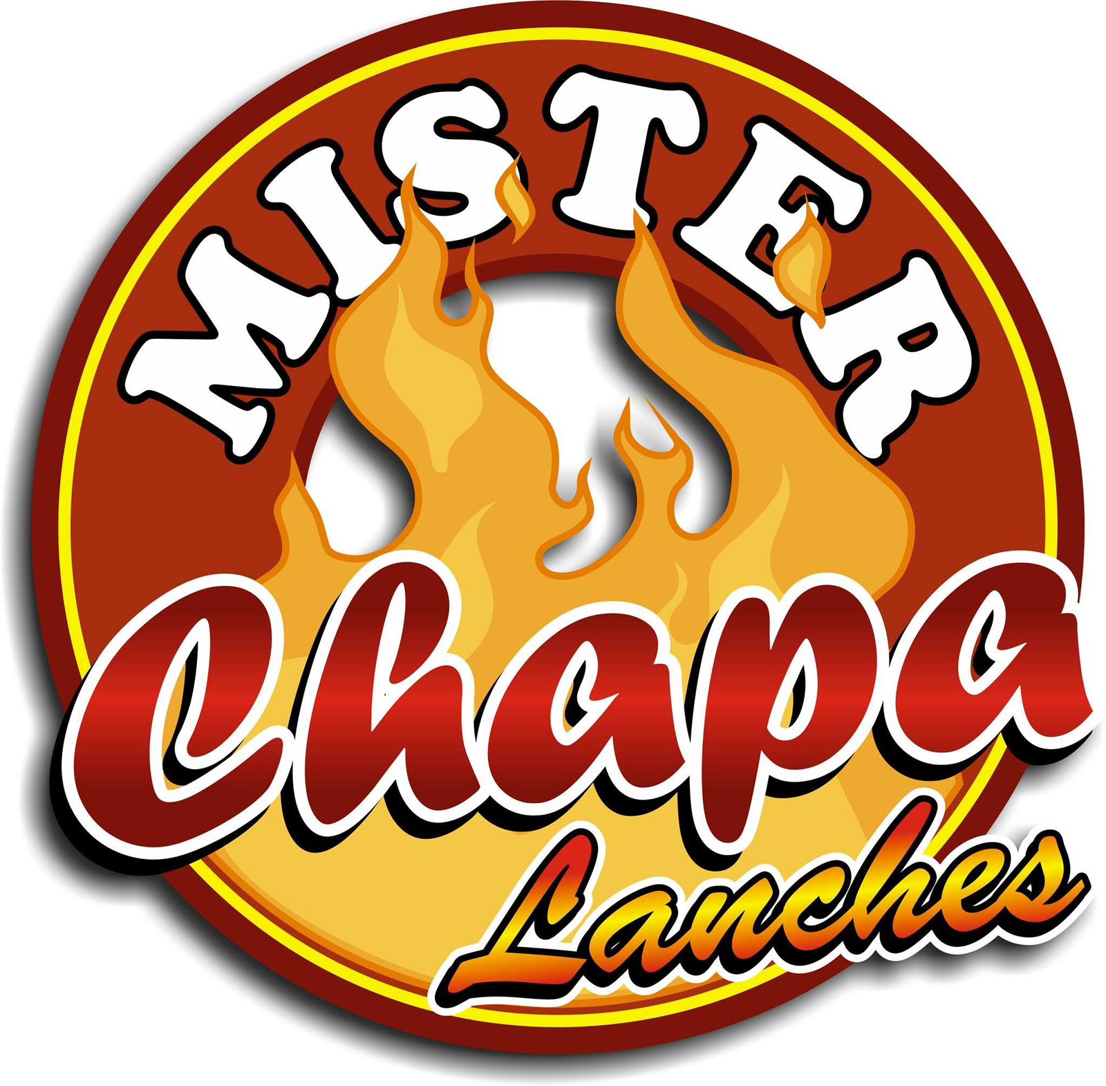 Segunda logo · Mister Chapa Lanches